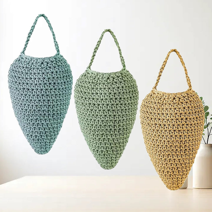 Hand-knotted shoulder bag Kalsten