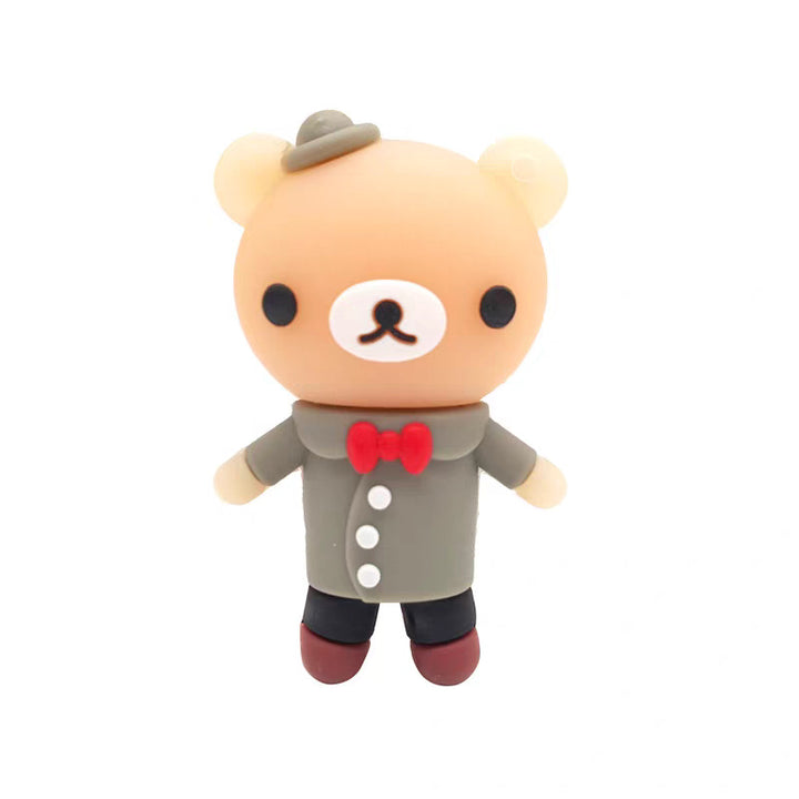 Cute Cartoon Bear Figurine Kalsten