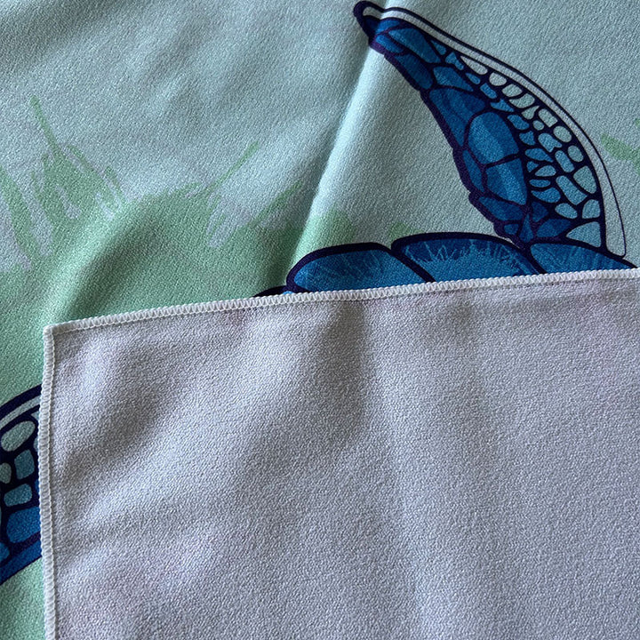 Beach towel with maritime star design Kalsten