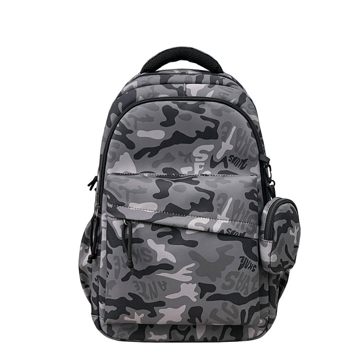 Durable Camouflage Print Backpack Kalsten