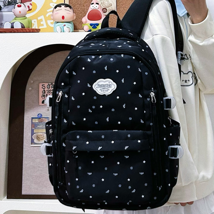 Casual Star-Print Backpack Kalsten
