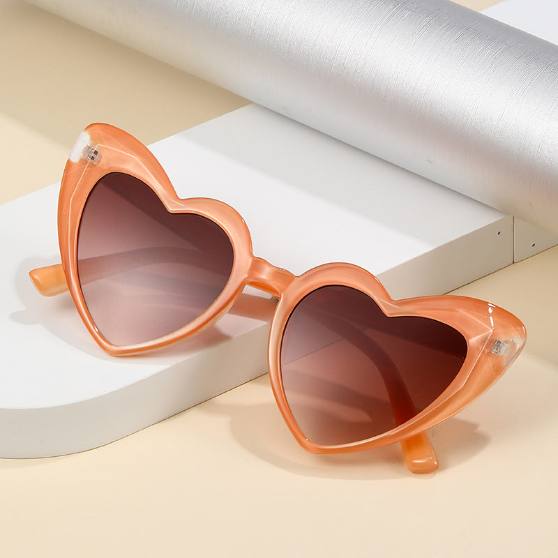 Ladies Heart-Shaped Sunglasses in Innovative Design Kalsten