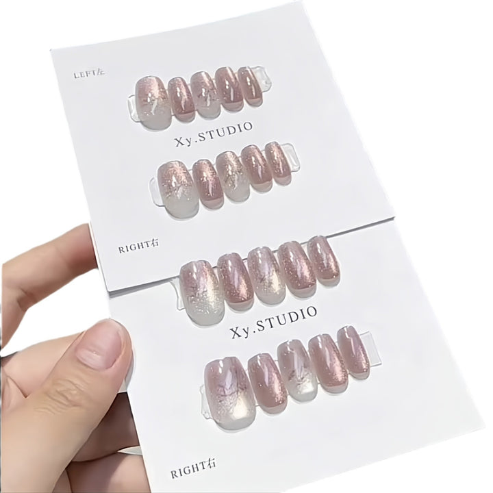 Glossy Ombre Press-On Nail Set Kalsten