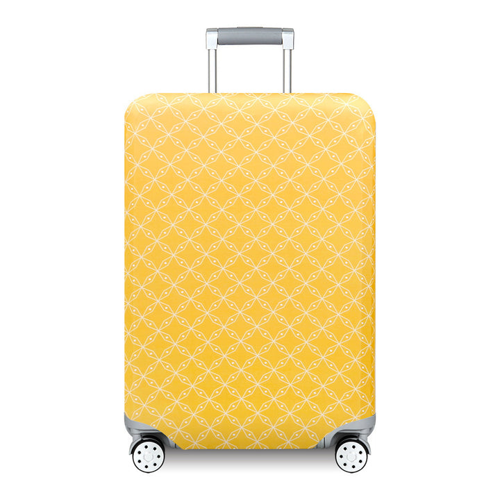 Women's Hard Shell Travel Suitcase with Custom Statement Design Kalsten