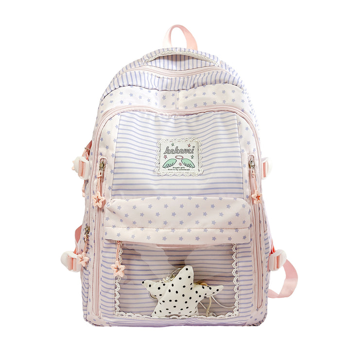 Cute Star-Patterned School Backpack Kalsten