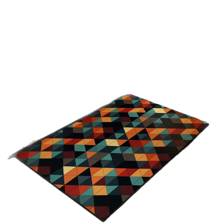 Geometric Patterned Non-Slip Bath Mat Kalsten