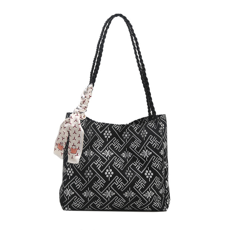 Elegant Patterned Tote Bag Kalsten