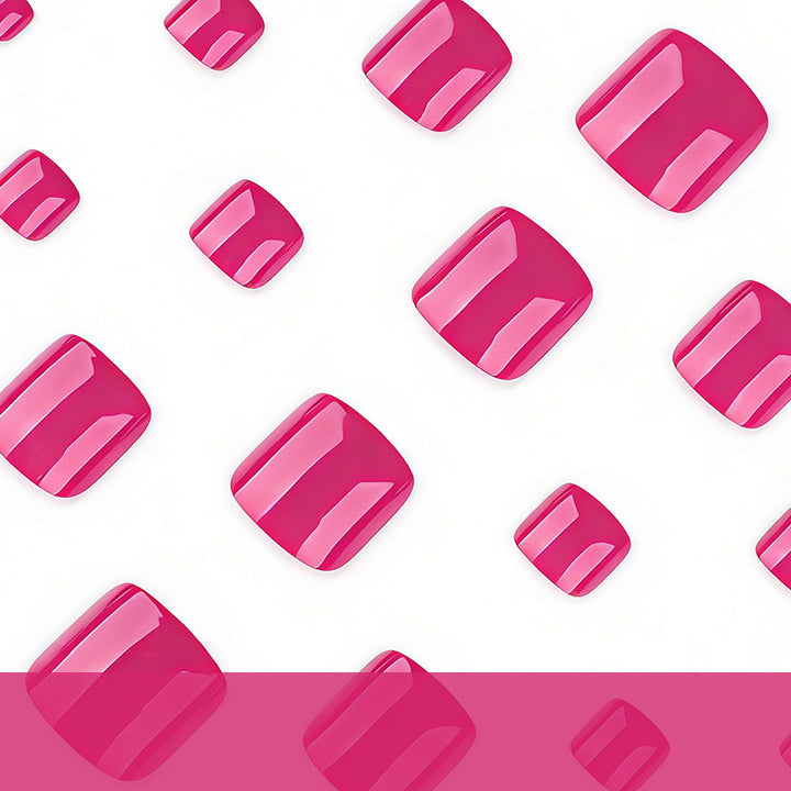 Glossy Pedicure Nail Art Enhancements Kalsten