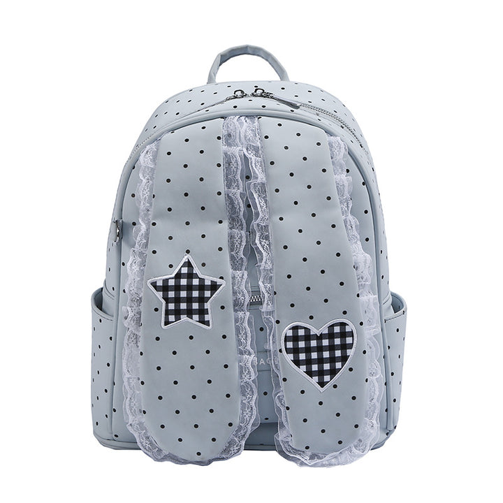 Fashionable Polka Dot Backpack kalsten