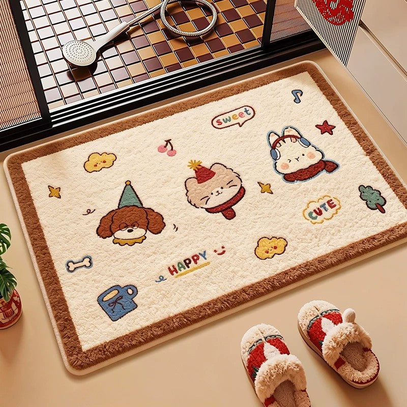 Fun Animal-Themed Bath Mat