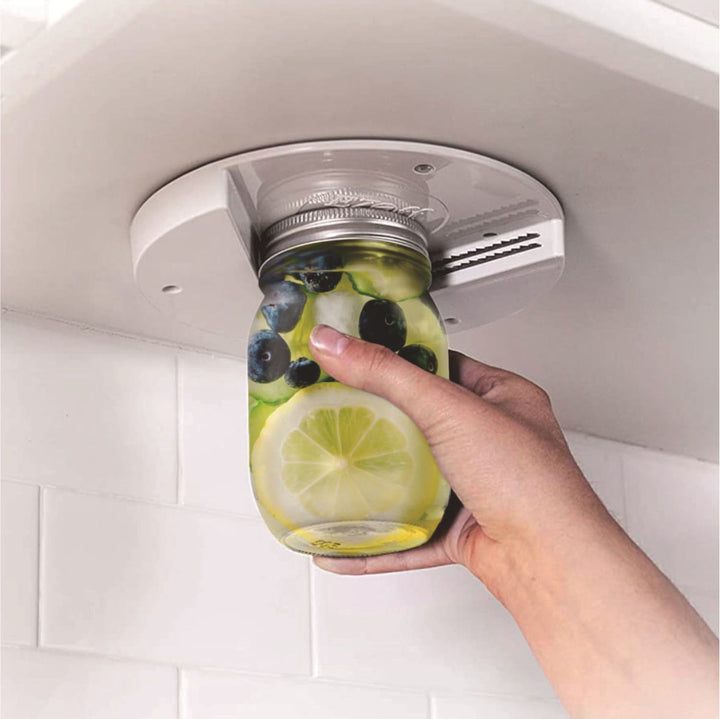 Automatic Under Cabinet Mason Jar And Bottle Lid Opener