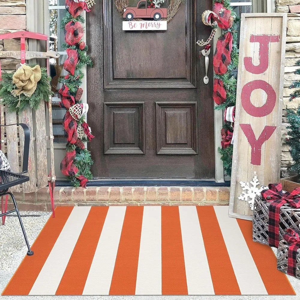 Seasonal Welcome Mat Kalsten