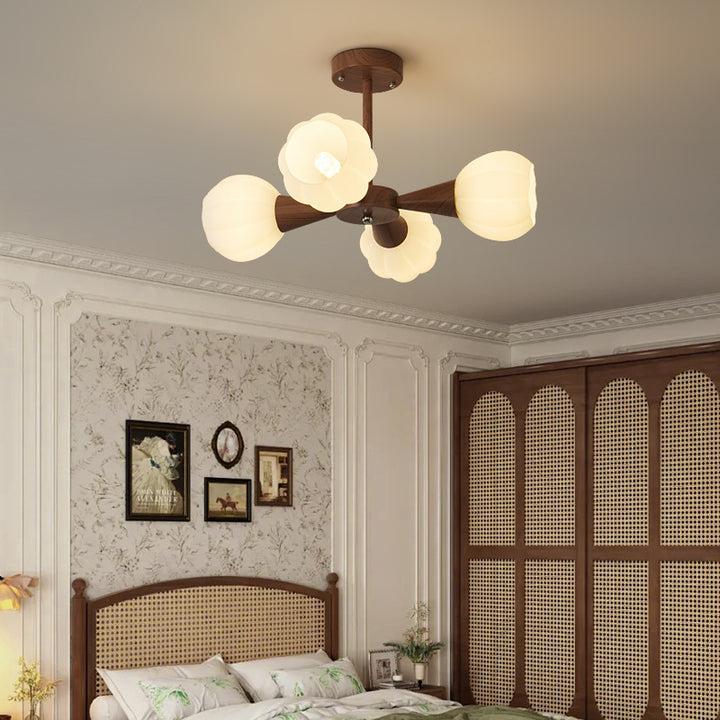 Modern Floral Chandelier