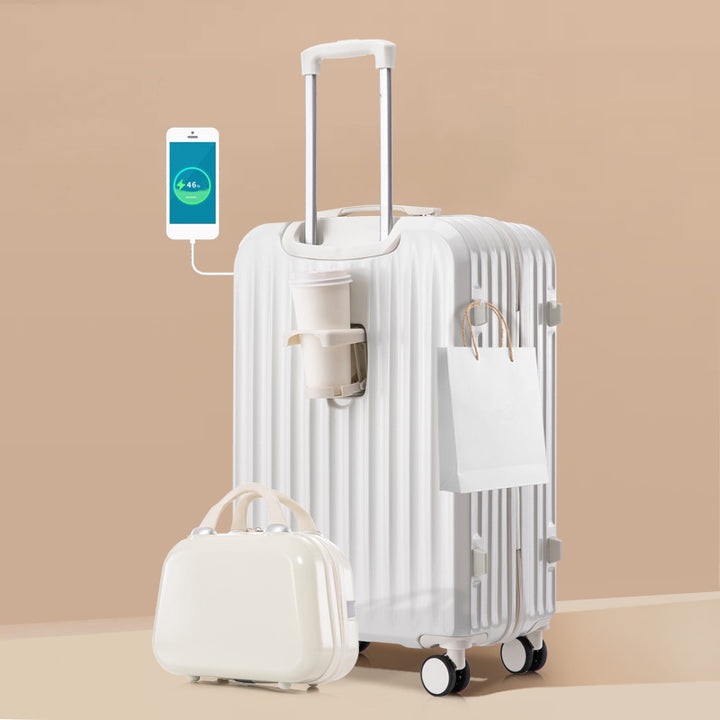 Smart Charging Hard-Shell Suitcase Kalsten
