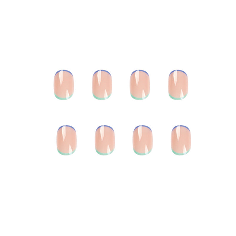 Artistic Nail Art with Creative French Tips Kalsten