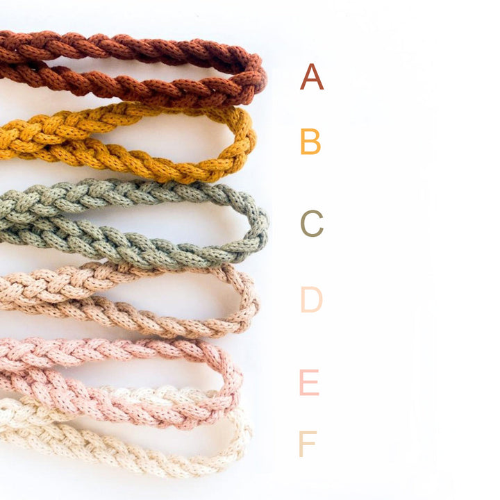 Braided Macrame Hair Accessories Kalsten
