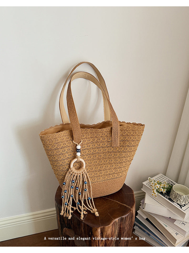 Handcrafted ven Beach Tote Kalsten