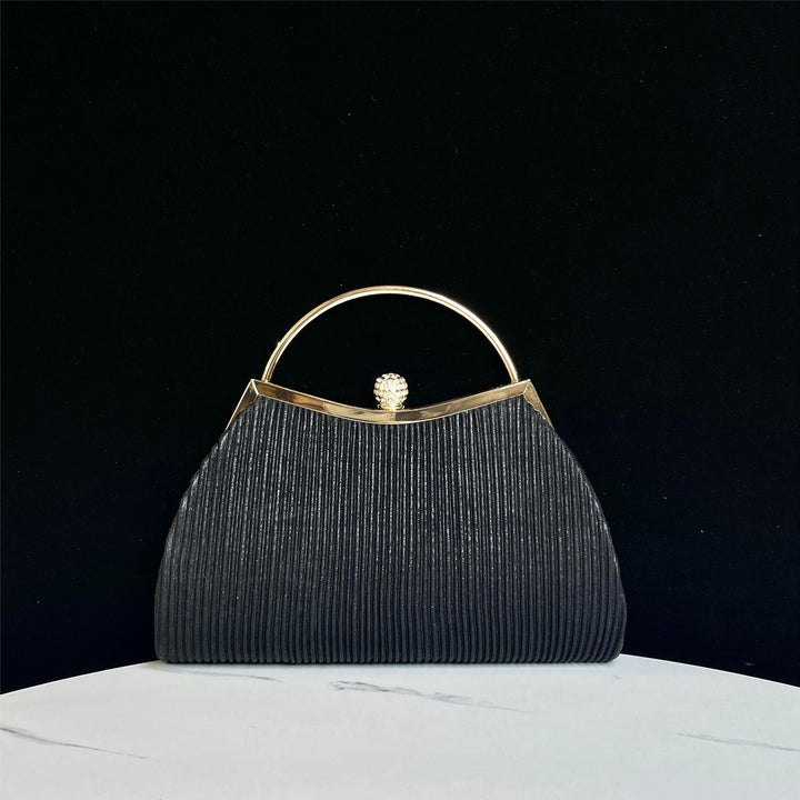 Textured Vintage Handheld Evening Purse