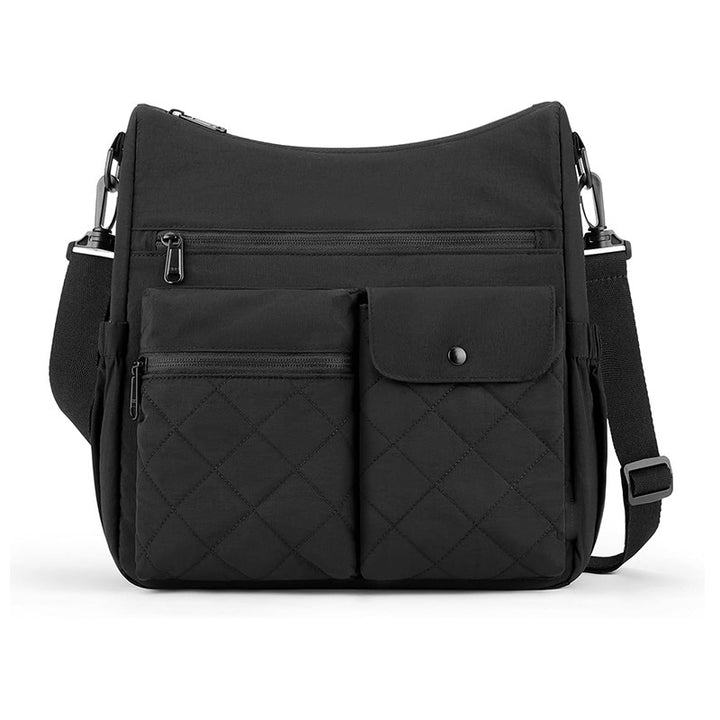 Stylish shoulder bag with multiple organizational compartments Kalsten