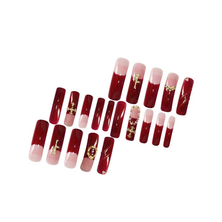 Artistic Decorative Press-On Nails Kalsten