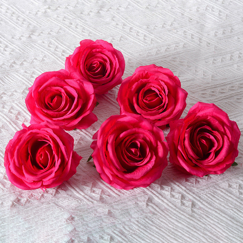 Decorative Silk Rose Accessory
