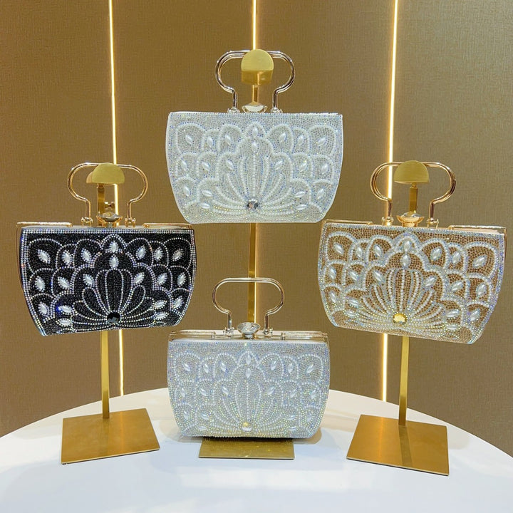 Elegant Bejeweled Evening Handbag