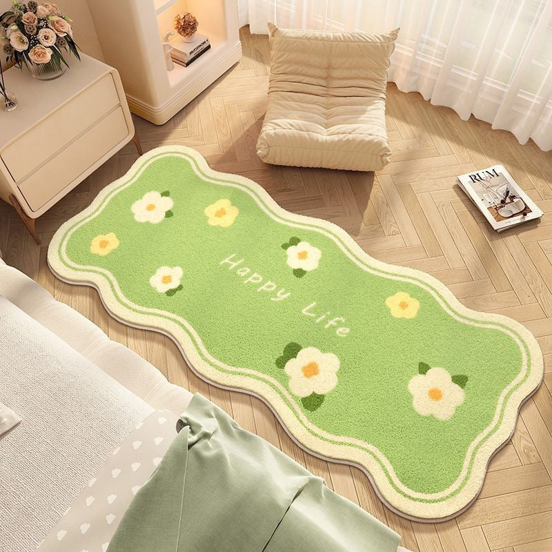 Flower Patterned Area Rug Kalsten
