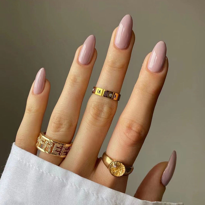 Elegant Acrylic Nails with High Gloss Finish Kalsten