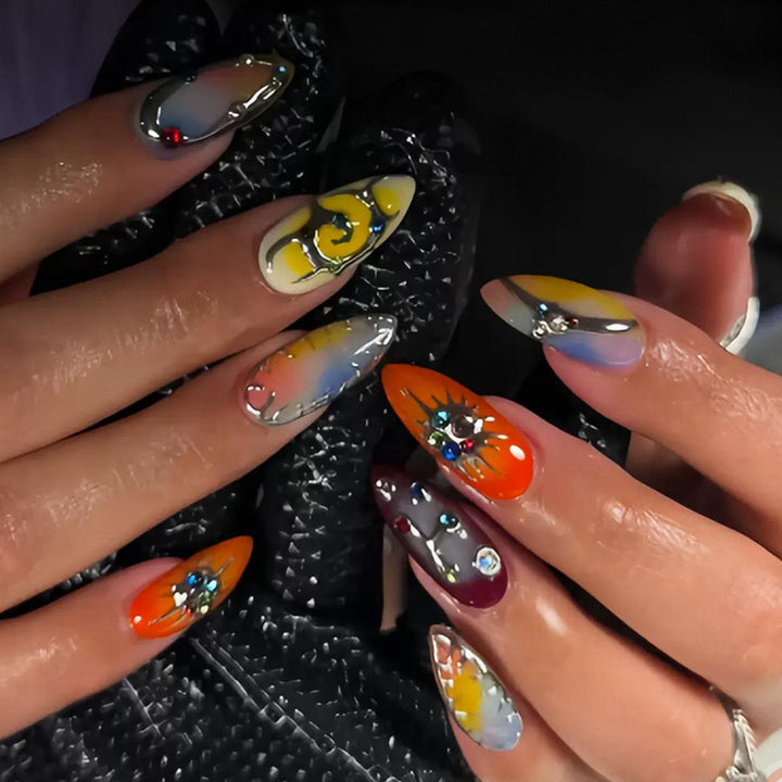 Artistic Stiletto Nail Art Set