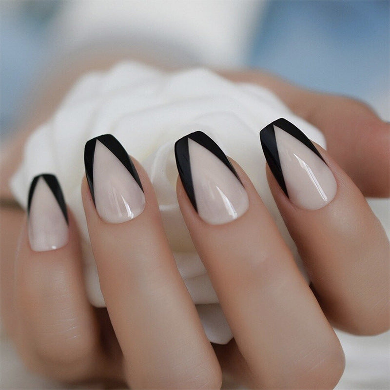 Artistic Negative Space Press-On Nail Set