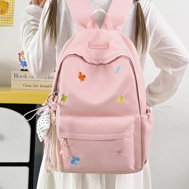 Floral Embroidered Casual Backpack Kalsten 1791205343