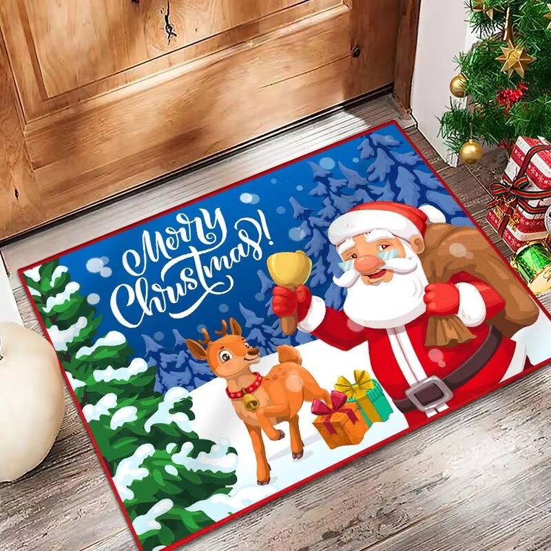 Festive Holiday Door Mat Kalsten