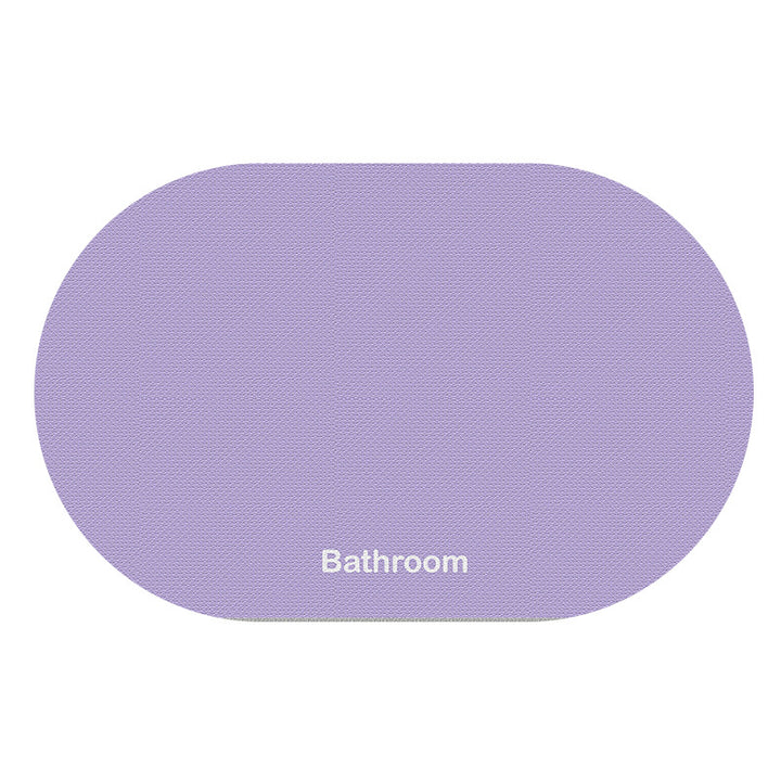Round Bathroom Comfort Mat Kalsten