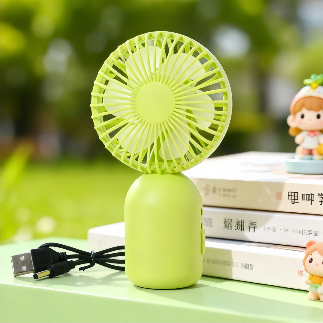 Ladies portable USB hand fan with flexible design Kalsten