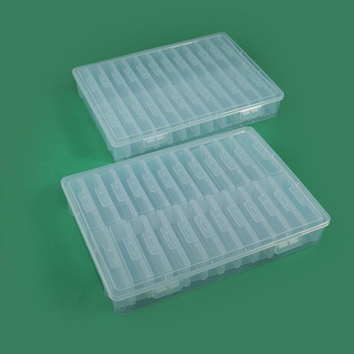Multi-Division Transparent Craft Storage Box Kalsten