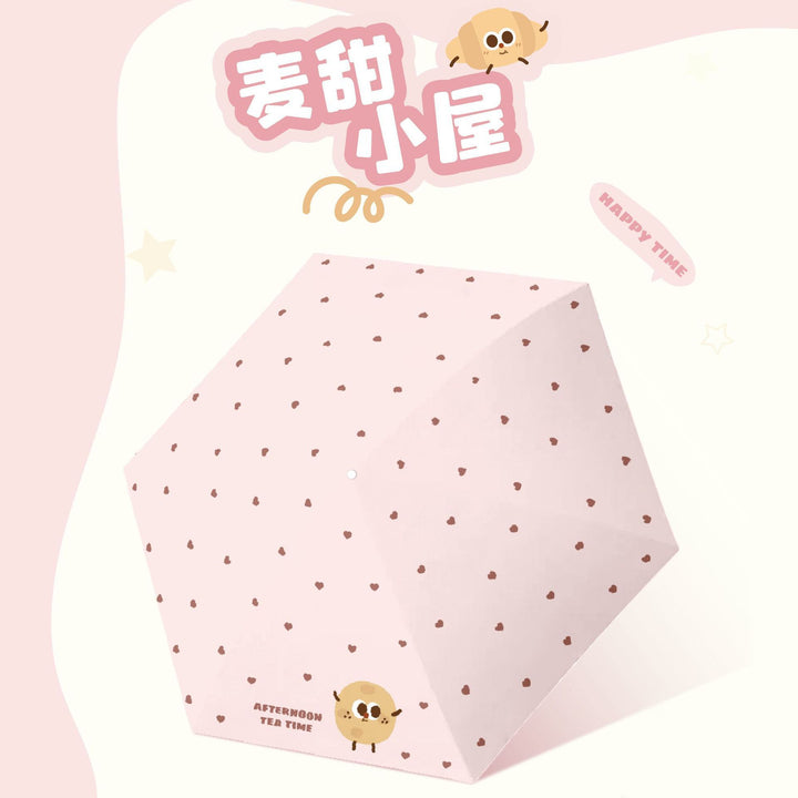 Women's Folding Umbrella with Playful Animal Design Kalsten