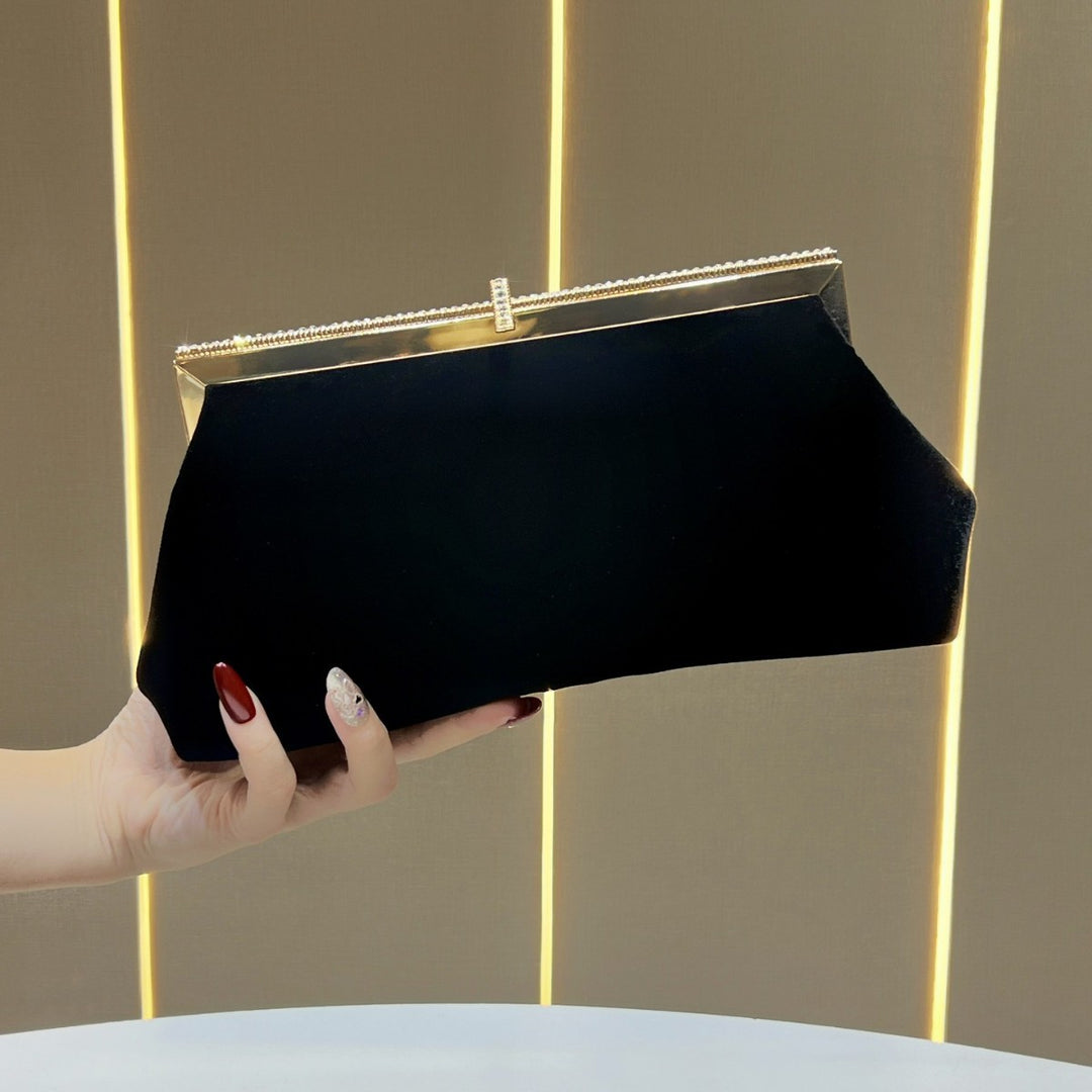 Elegant Velvet Clutch