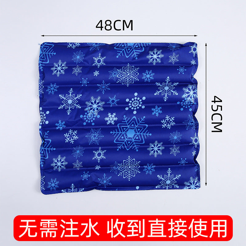 Ladies cooling mat with innovative snowflake structure Bowlift