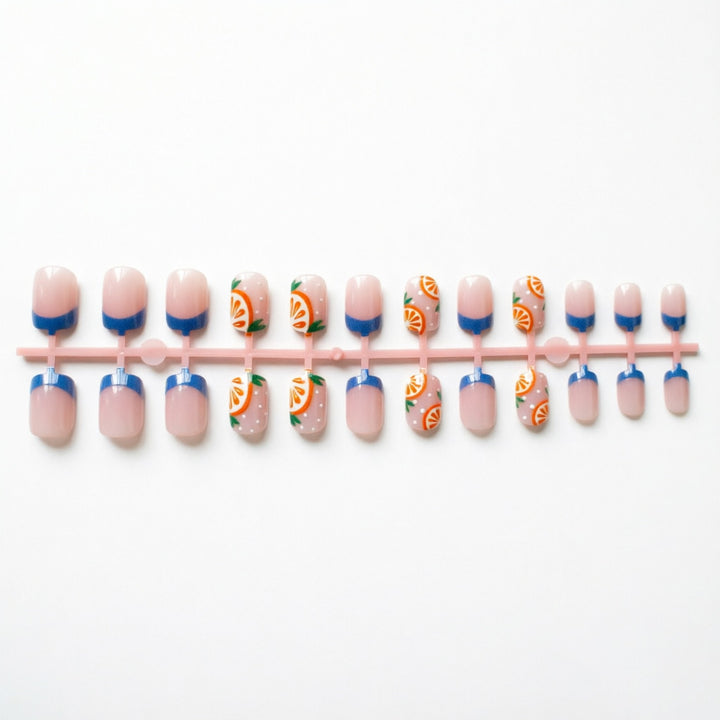 Citrus Art Nail Design