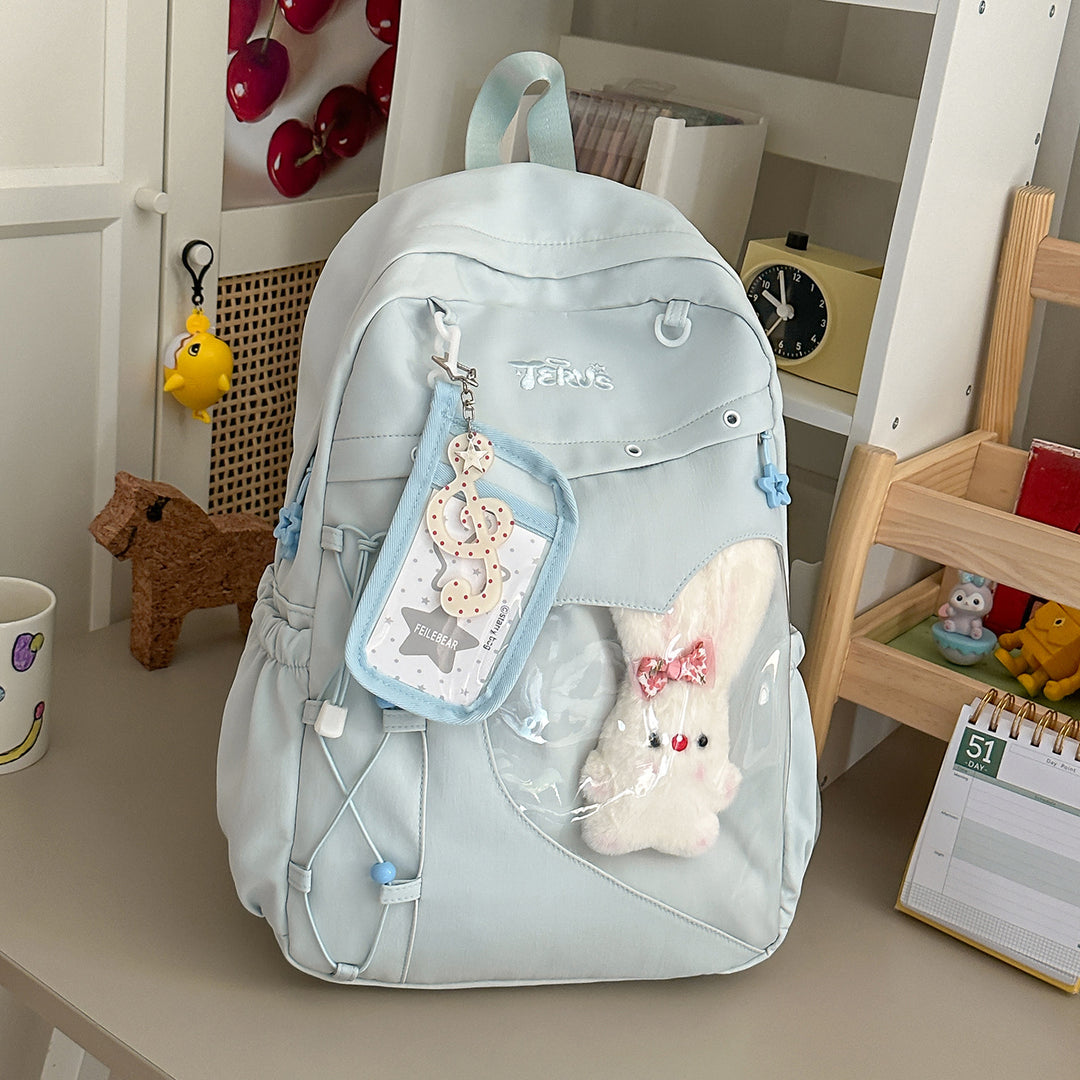 Cute Character-Themed Transparent Backpack Kalsten