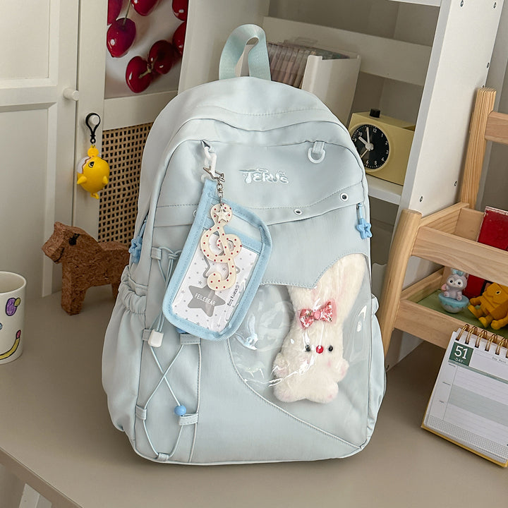 Cute Character-Themed Transparent Backpack Kalsten