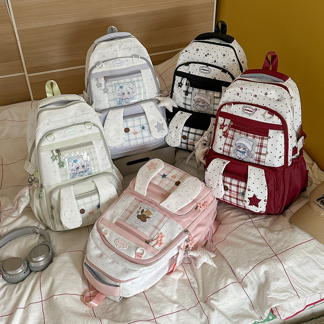 Cute Bunny Ear Backpack Kalsten