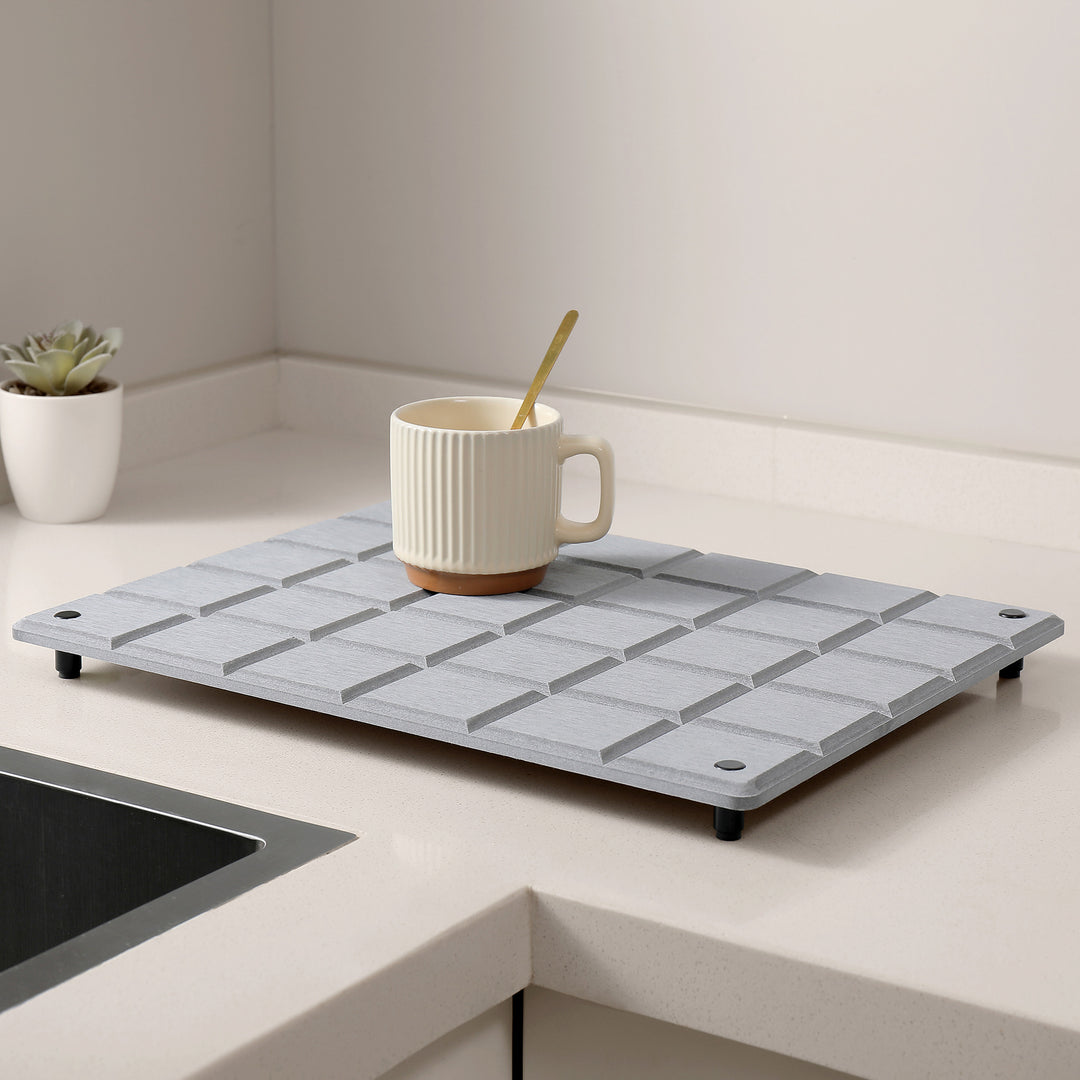 Multi-Textured Kitchen Drying Mat Kalsten