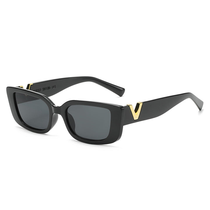 Women's fashionable sunglasses with trendy leopard print and sturdy frame Kalsten