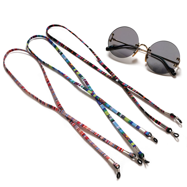 Vibrant Patterned Eyewear Retainer Strap kalsten