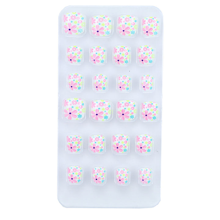 Playful Cartoon Animal Press-On Nail Set Kalsten