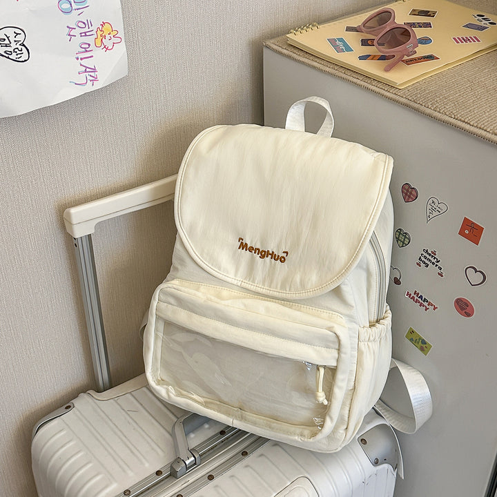 Stylish Transparent Utility Backpack Kalsten