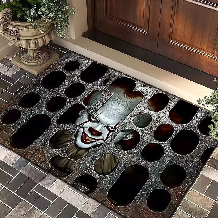 Halloween-Themed Spooky Door Mat for Home