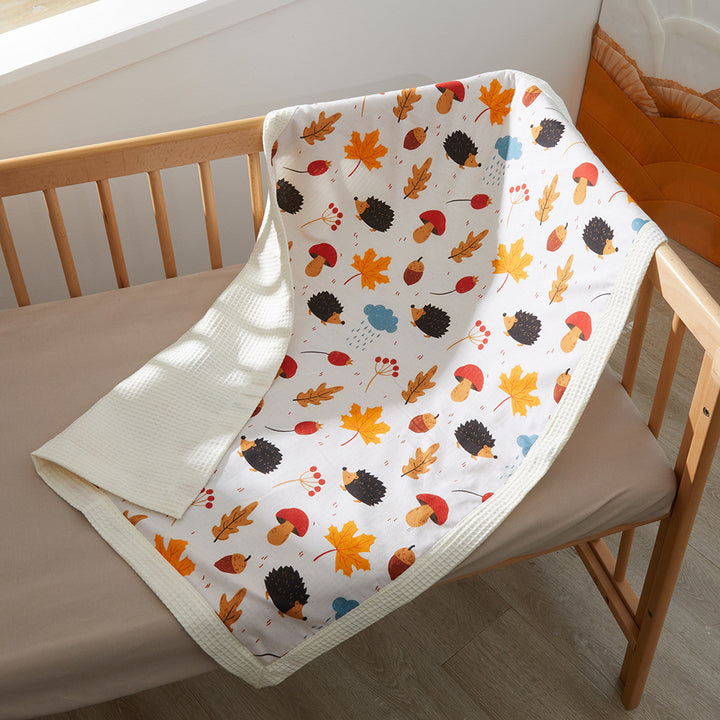Floral Patterned Baby Blanket kalsten