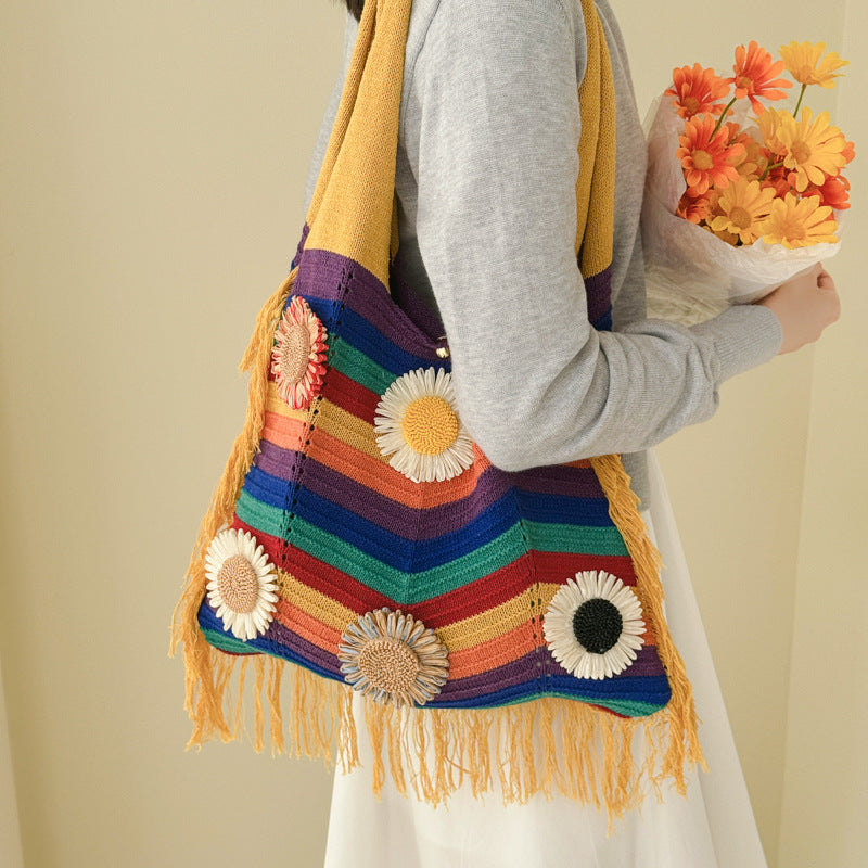 Colorful Bohemian Tote Bag